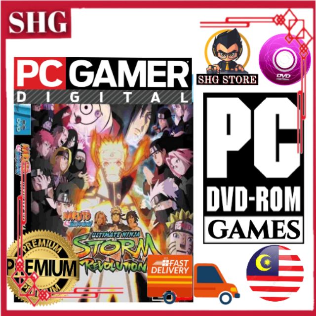 🔥 PC DVD GAMES 🔥 Naruto Shippuden Ultimate Ninja Storm Revolution for