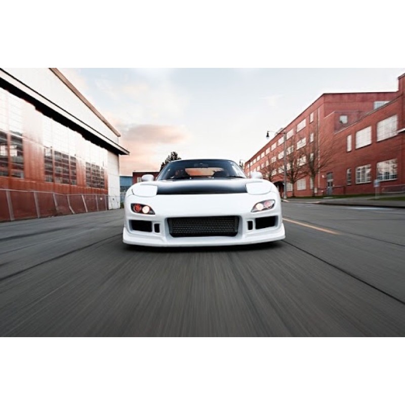 Mazda rx7 rx 7 c west bodykit body kit 1992 cwest C-west front side ...