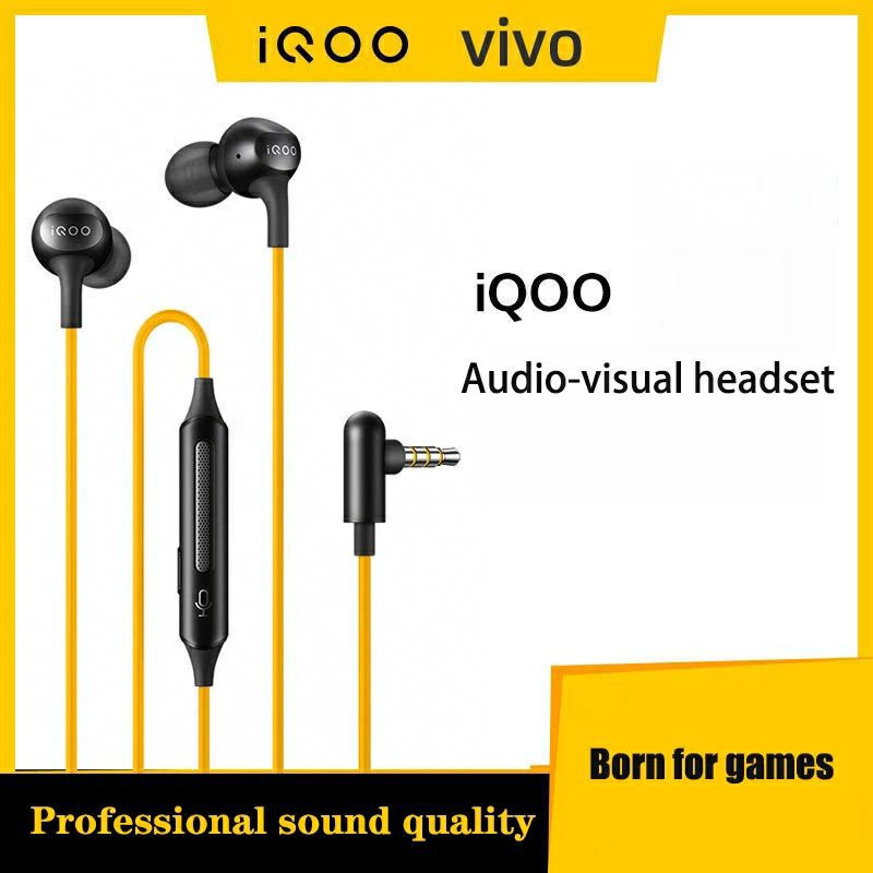 ViVO Y20 Earphone 3.5mm Jack Gaming Headphone HP2035 Super Visual L