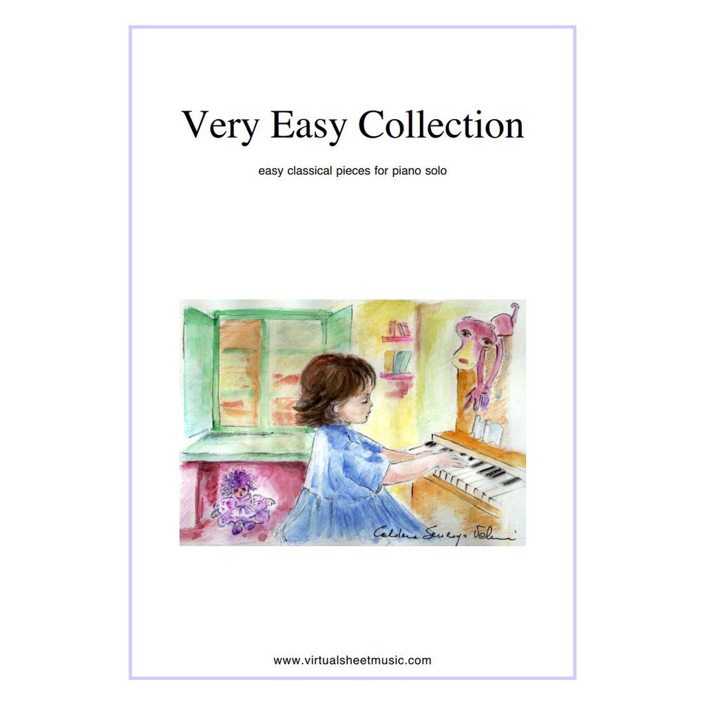 (Mus) Very Easy Collection - Easy Classical Pieces for Piano | Shopee ...
