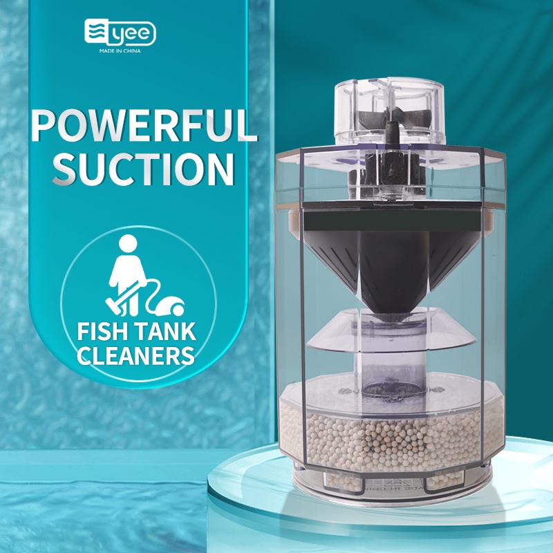 Yee Aquarium Filter Pump Fish Toilet Multifilter Forced Suction