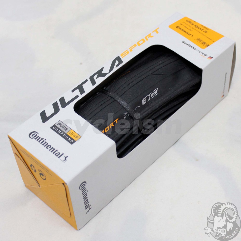continental ultra sport ii wire bead road tyre