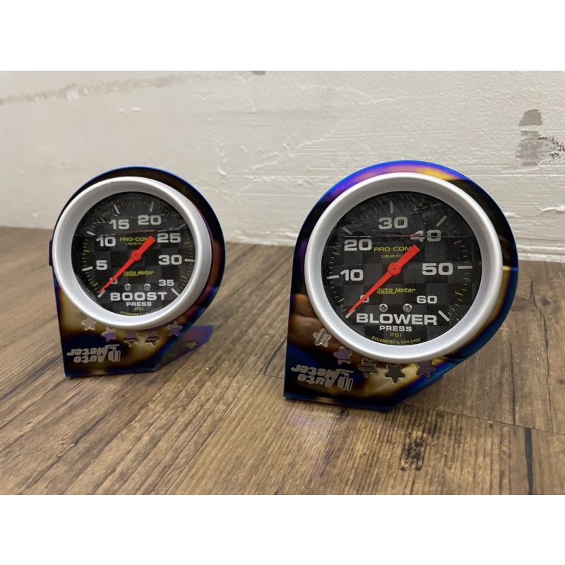 Auto Blower Boost Meter 30psi /60psi 🇹🇭 Meter Boost for Diesel (Carbon ...