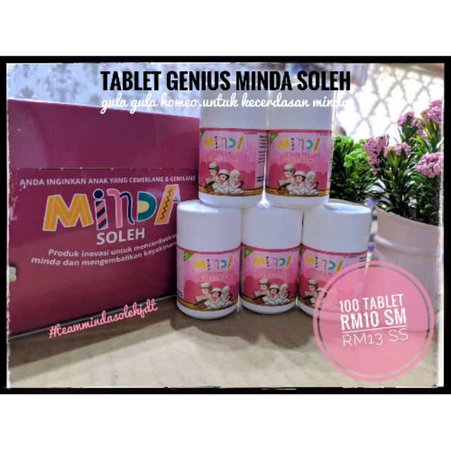 Tablet Genius Minda Soleh 12 Botol Shopee Malaysia 