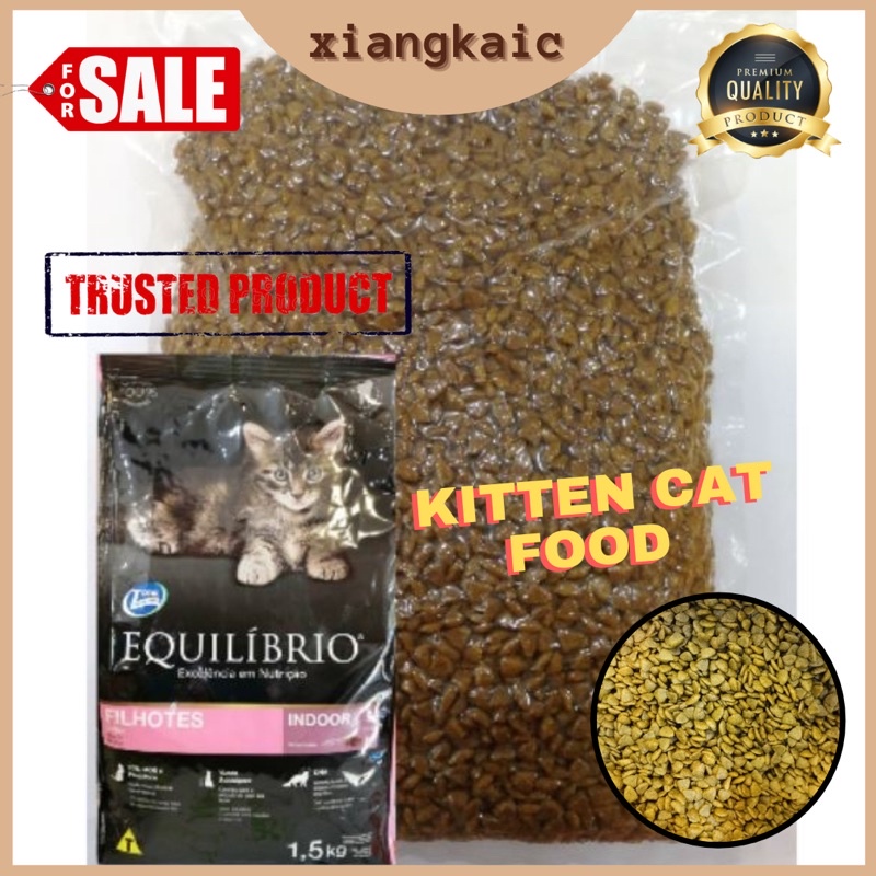 EQUILIBRIO KITTEN CAT FOOD REPACK 1 KG Shopee Malaysia