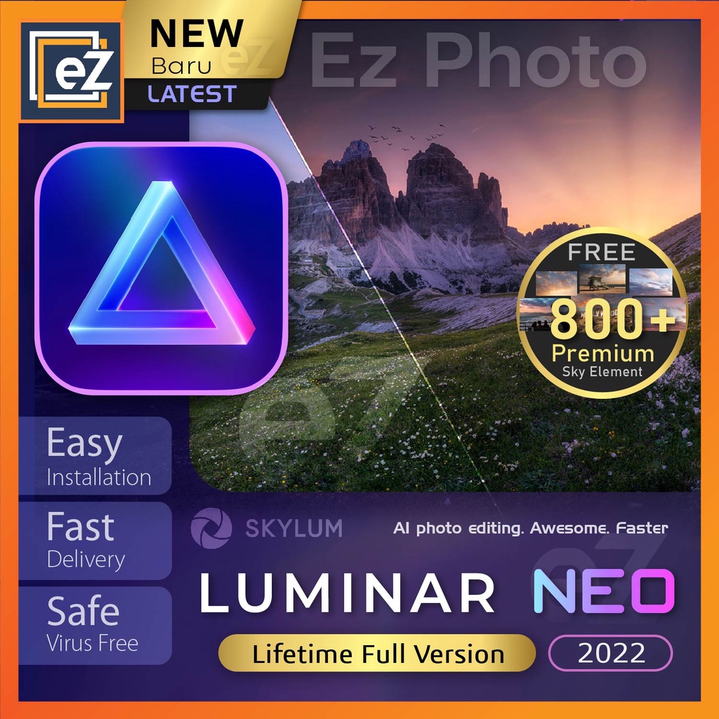 [Latest] Skylum Luminar NEO 1.17 AI (2024) Updated - Full Version ...