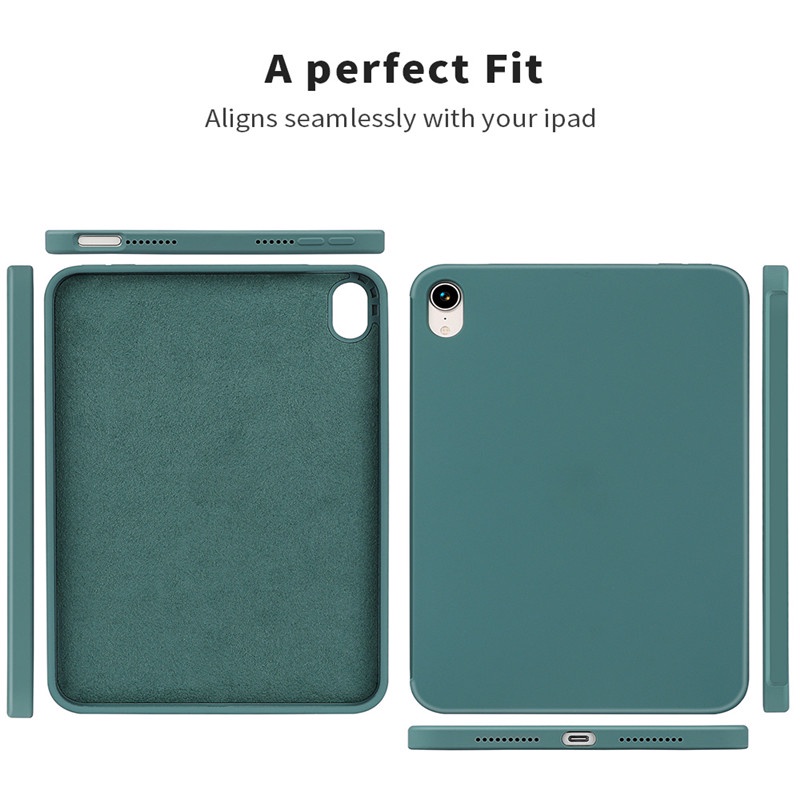 Premium Liquid Silicone Case For iPad mini (2021)/mini 6/iPad 7 10.2