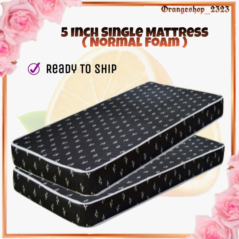 Tilam Bujang 5 Inches Single Mattress 5 Inches Tilam Single Foam Single Mattress Shopee