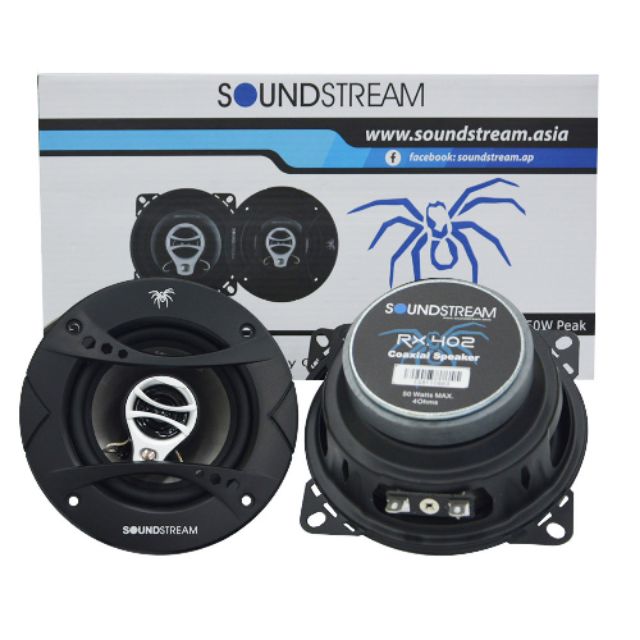 Car audio soundstreamRX402 4inch coaxial speaker suitable for lowmid