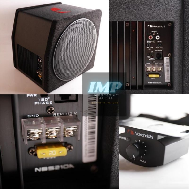 Nakamichi NBS210A 10 Active Subwoofer bass box