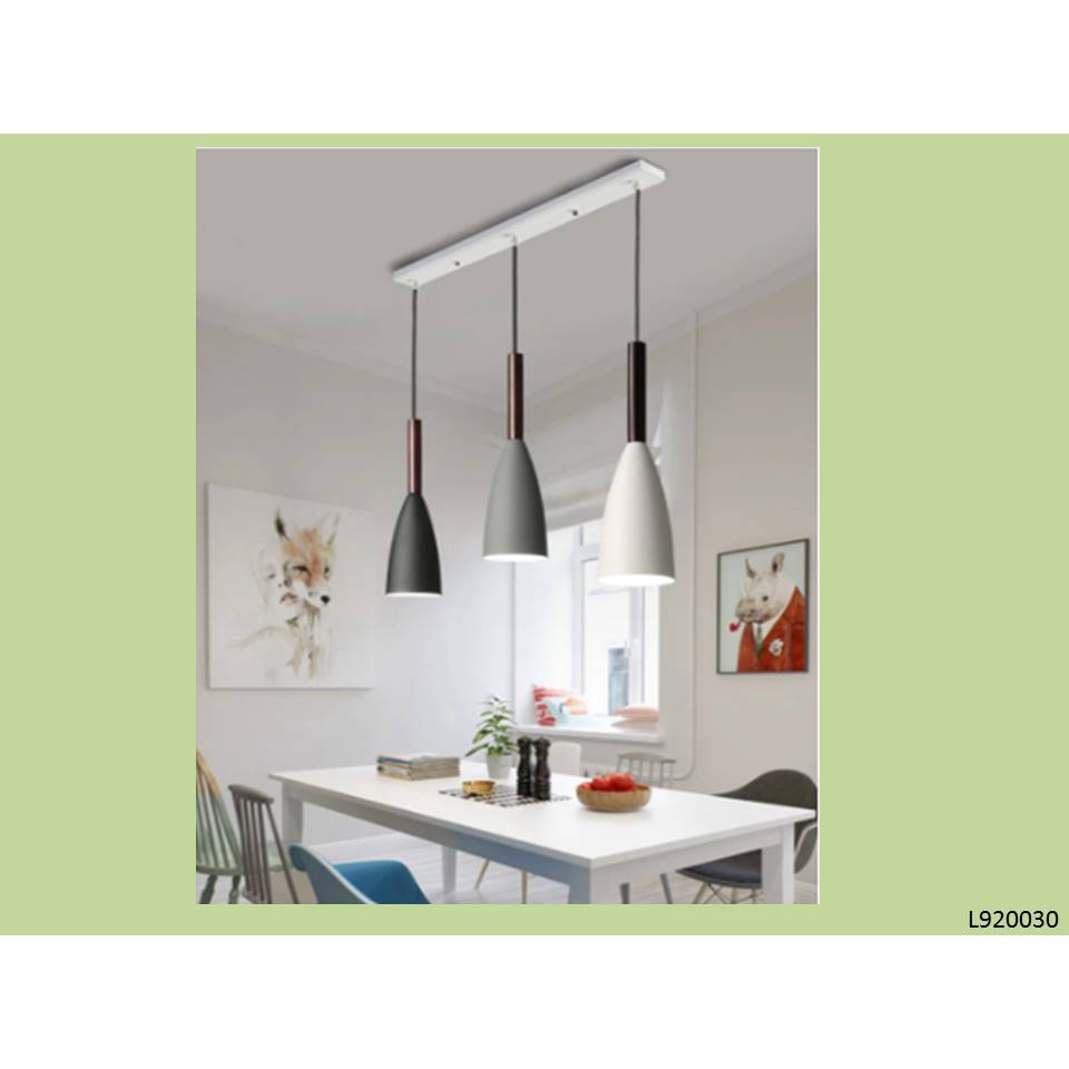NordicLighting / Retro Industrial Loft Style Hanging Pendant Light Garage Metal Ceiling Light