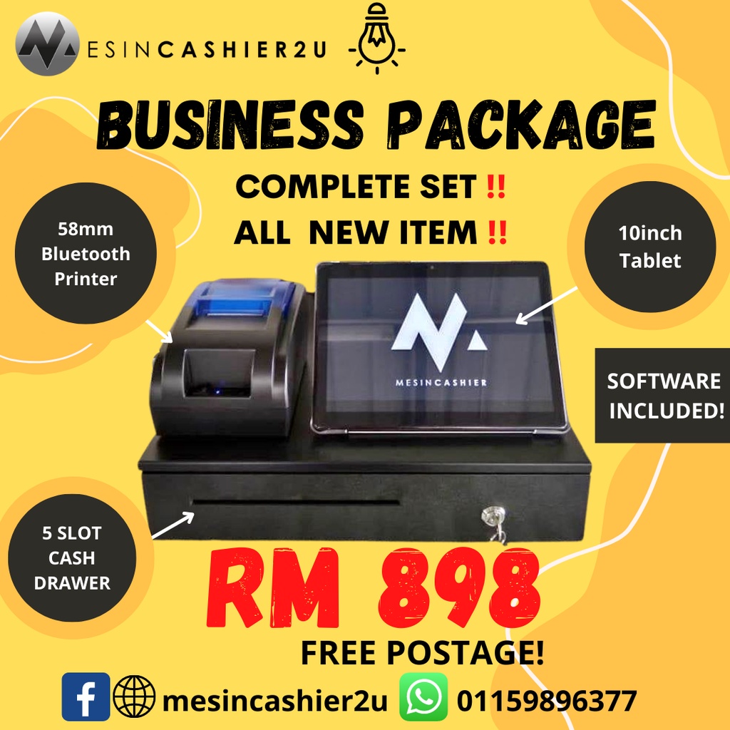 Android POS System Cashier Machine Cash Register Mesin Cashier Cash