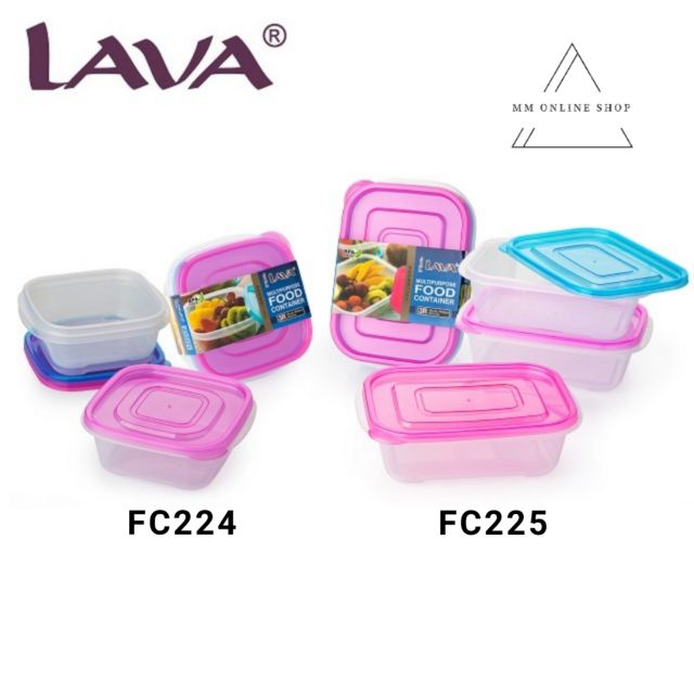 LAVA Food Container 3pcs 610/ 890ml | Shopee Malaysia