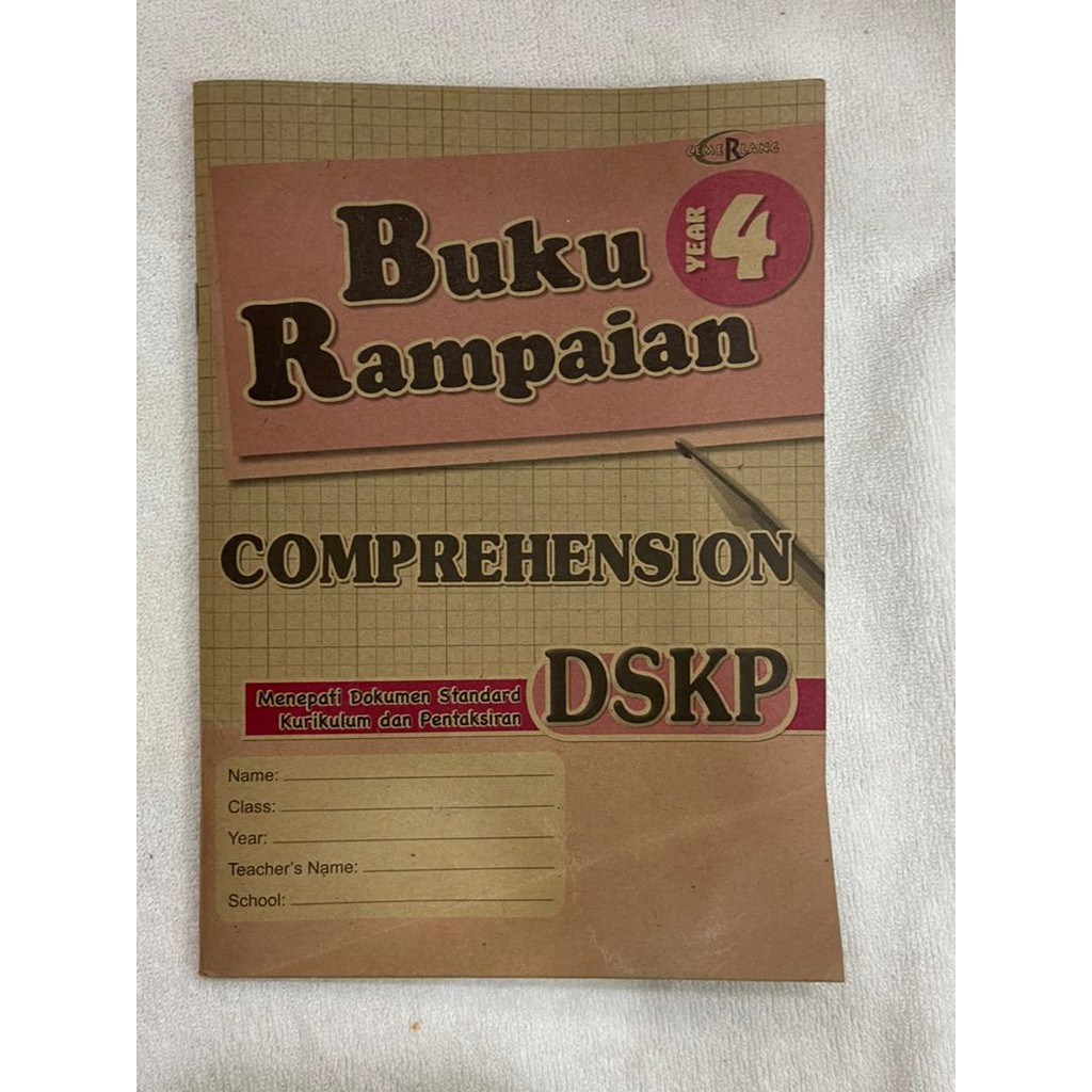  buku rampaian comprehension dskp year 4 shopee malaysia