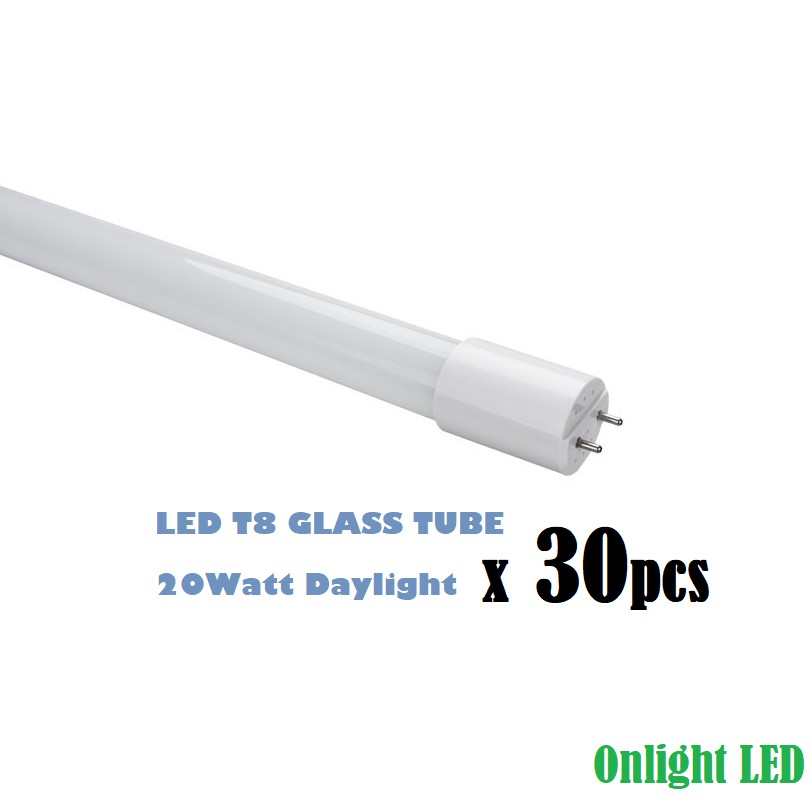 Led T8 Tube 4Feet (20watt Daylight x30pcs) | Shopee Malaysia