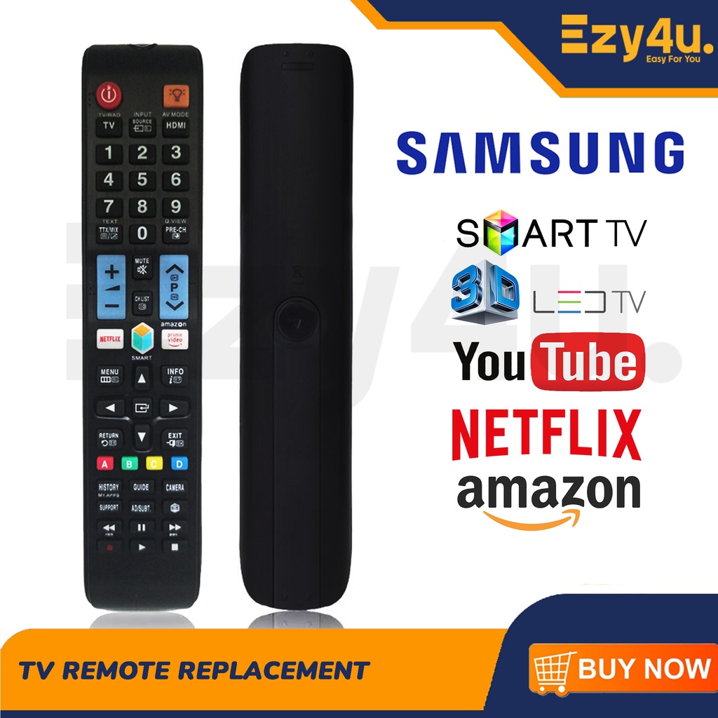 Samsung LCD LED TV Remote Control RM-D1078+1 D1078V CRC2304V | Shopee ...