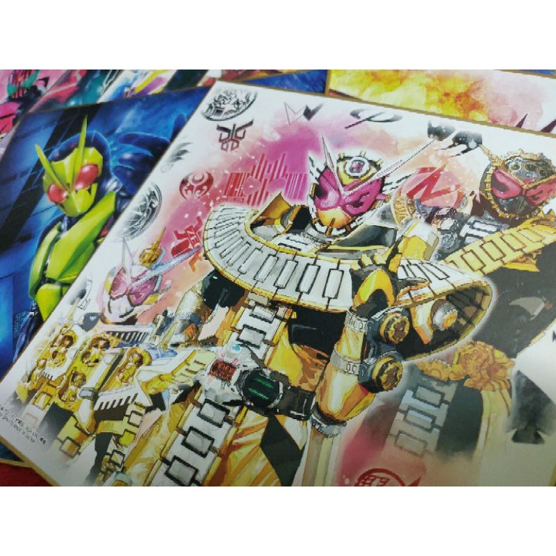Kamen Rider Color Paper Artwork Artboard | Shopee Malaysia