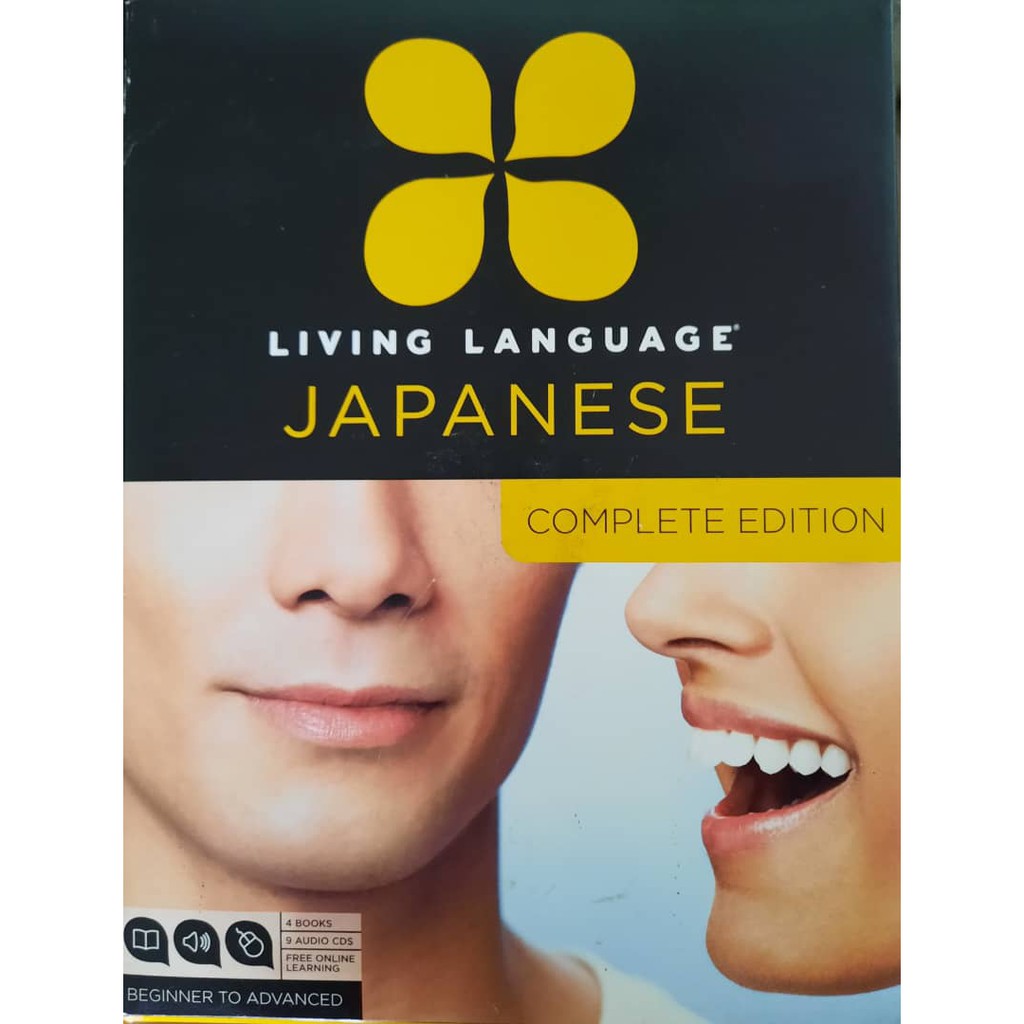 LIVING LANGUAGE JAPANESE COMPLETE EDITION (WORKBOOKS & CDS) | Shopee ...