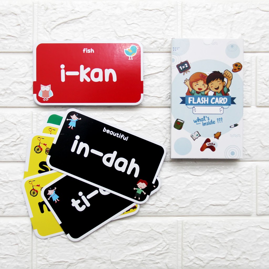 Flash Card Tribe B Series | Shopee Malaysia