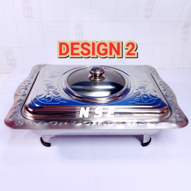 Crazy Deal Buffet Embossed Buffet Set Buffet Food Tray Loyang Buffet Set Cookware