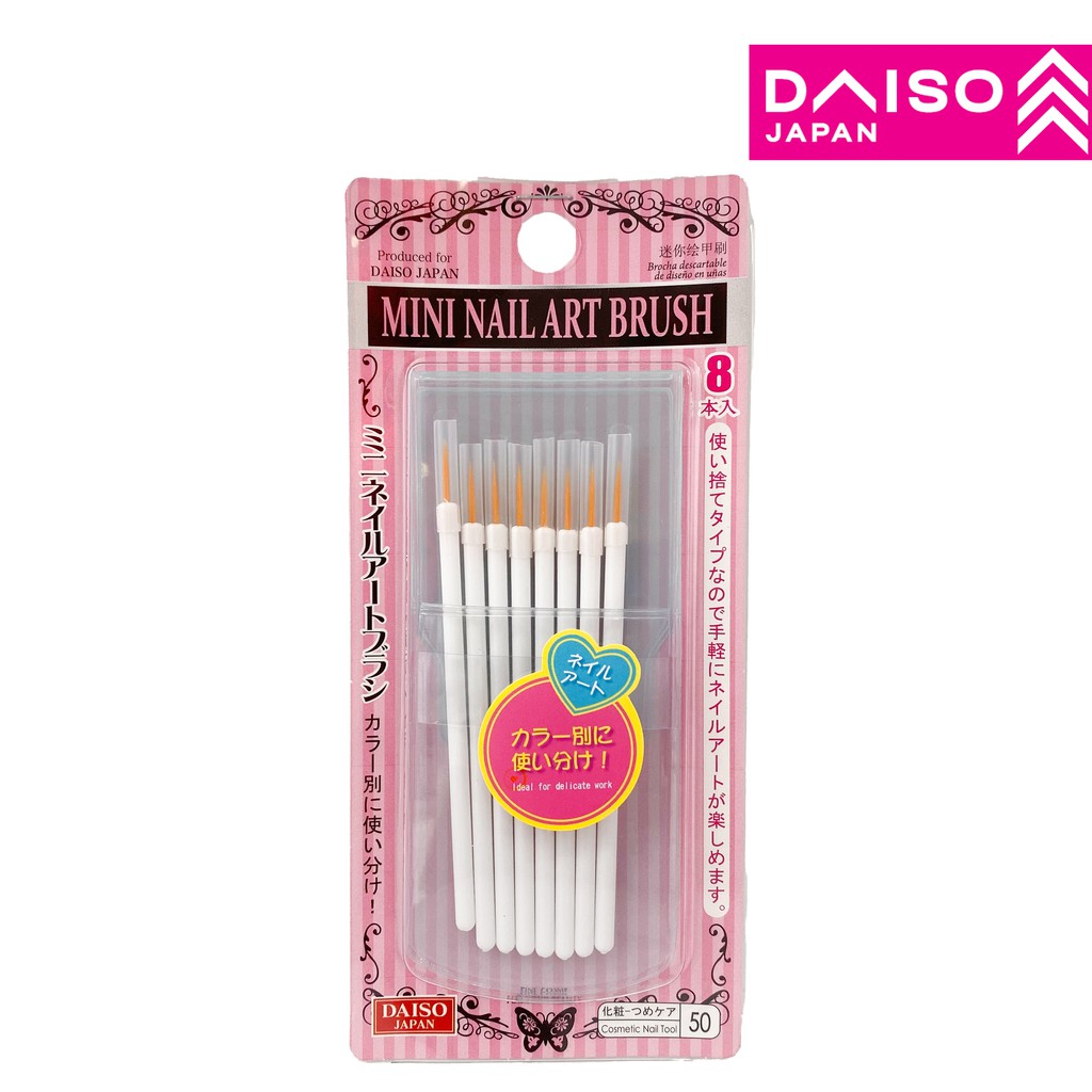 DAISO Mini Nail Art Brush Shopee Malaysia