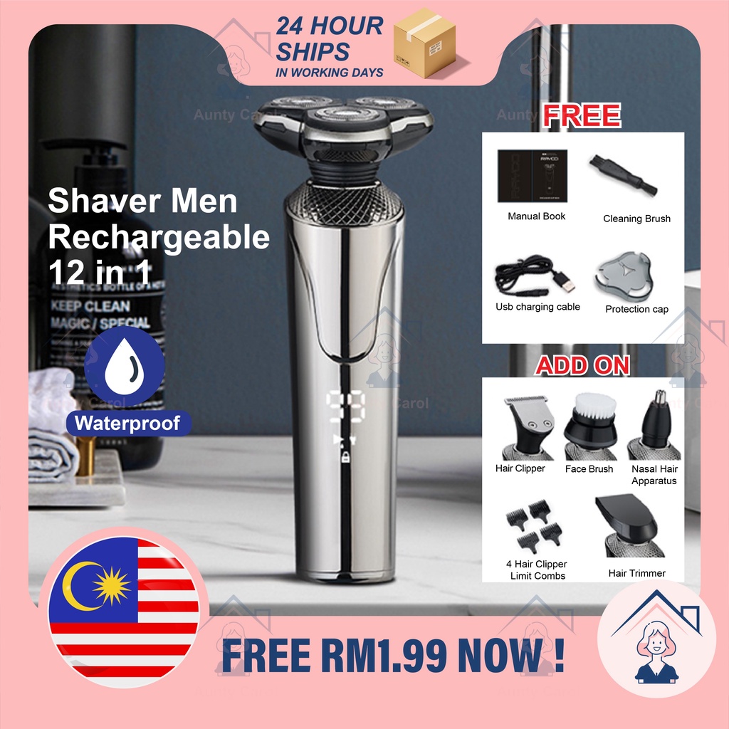 Shaver Machine Shaver Electric Waterproof Shaver Trimmer Shaver Nose ...