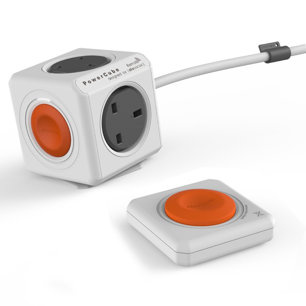 Allocacoc 1537 3.0M PowerCube Socket Extension Multi Plug Copper Wire ...