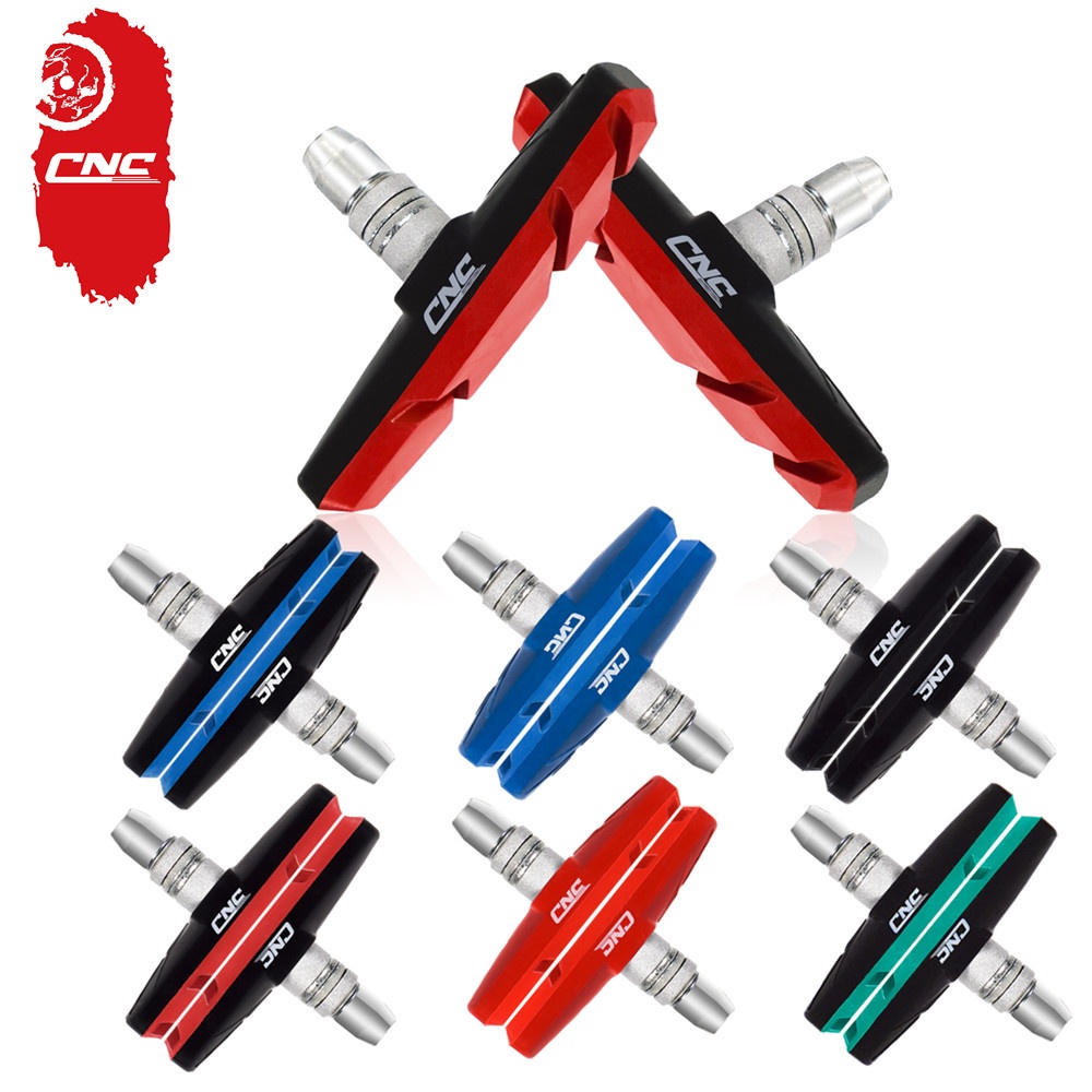 CNC Bicycle Brake Shoes Rubber Bike V Brake Pads Blocks Rim V Brake