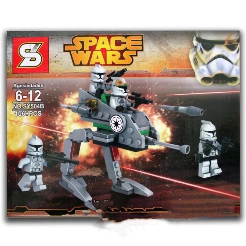 Building Blocks - Star Wars: Clone Walker Battle (sy504b) 