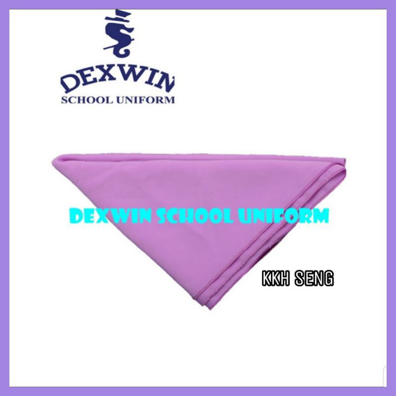 Dexwin Tudung Ungu Sekolah Dua Lapis Koshibo | Shopee Malaysia