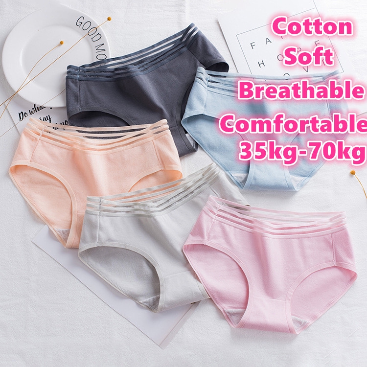 Good Quality 100% Cotton Seamless Panty for Women