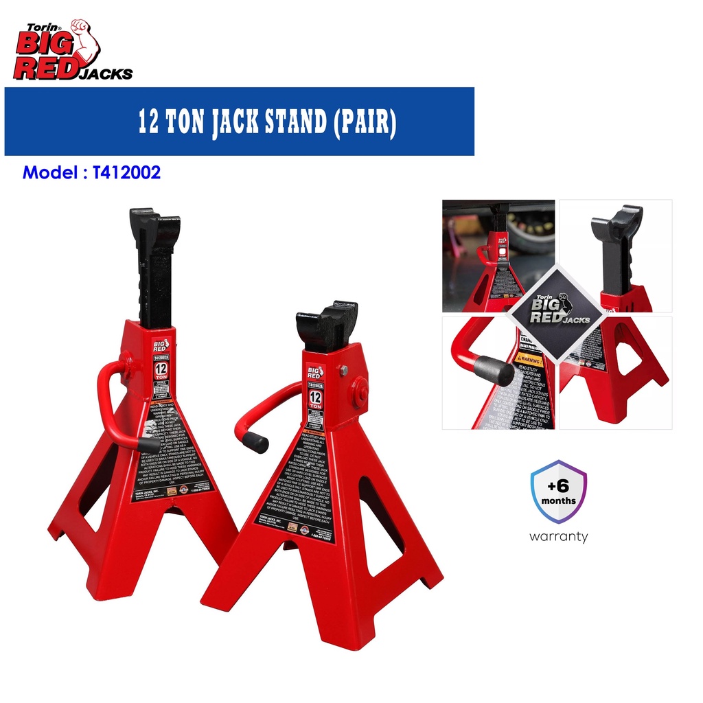 Manual Heavy Duty/Commercial Jack Stands Automotive Jacks And