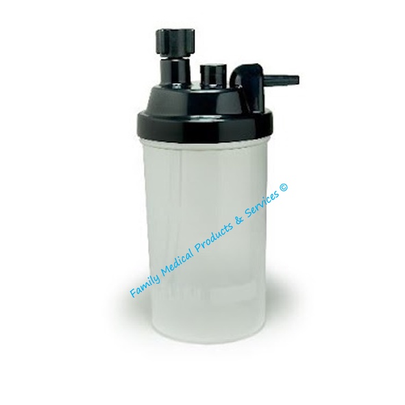 Humidifier Bottle with 6 PSI safety valve for Oxygen Concentrators ...