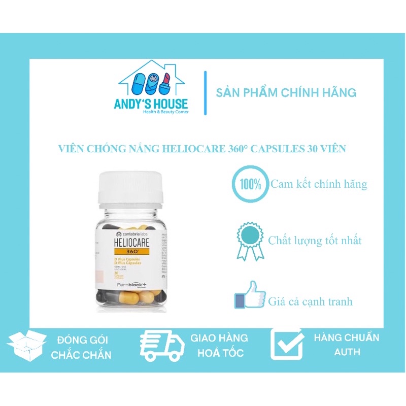 Heliocare 360 Endogenous Sunscreen 30v Bottle | Shopee Malaysia
