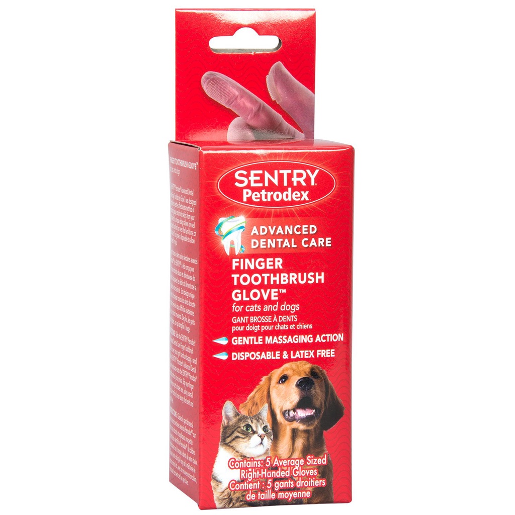 Dog toothbrush glove hot sale