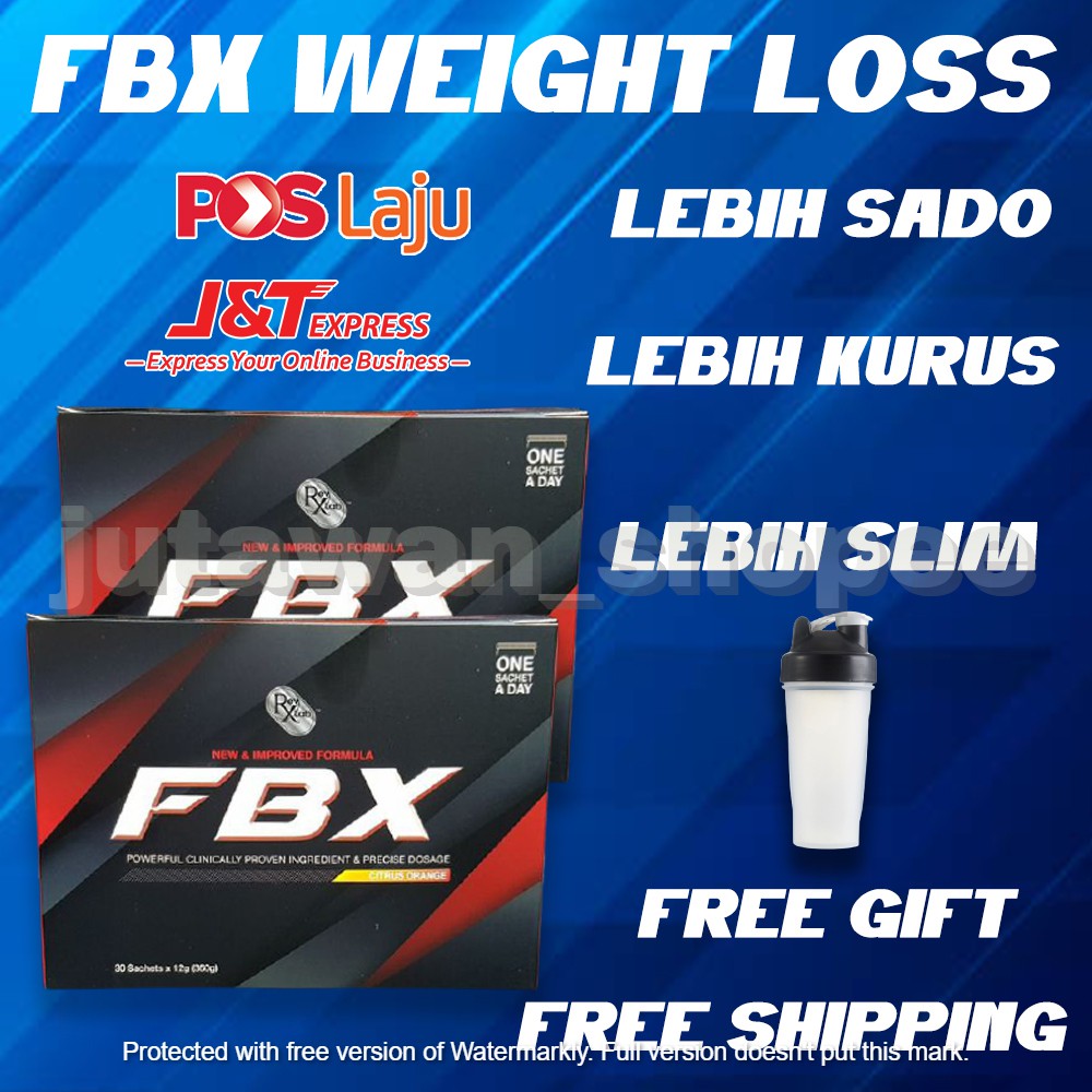 [ORIGINAL HQ] FBX FAT BURNER XTREME, fbx bakar lemak pantas, fbx burner