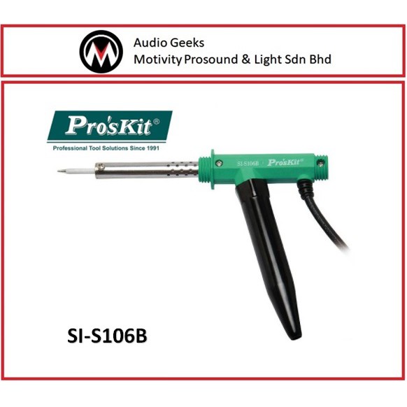 Pro'sKit SI-S106B Convertible Soldering Iron/Gun with Sirim Plug Top ...