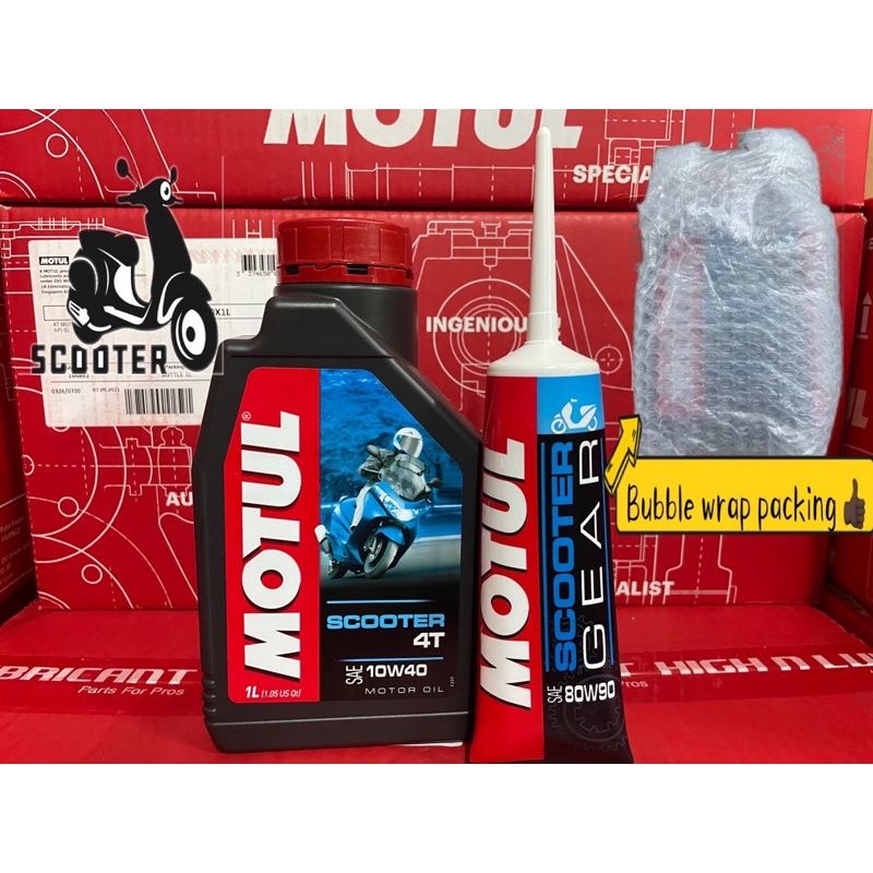 Motul Scooter 4t And Scooter Power Le 100 Original🔥5w40 Fully Synthetic