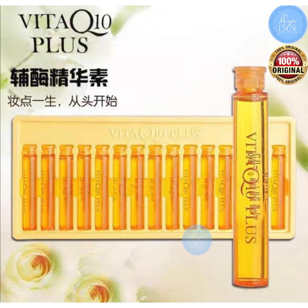 VITA Q10 PLUS Hair Ampoule (13ml x 15pcs) for Intensive Treatment of