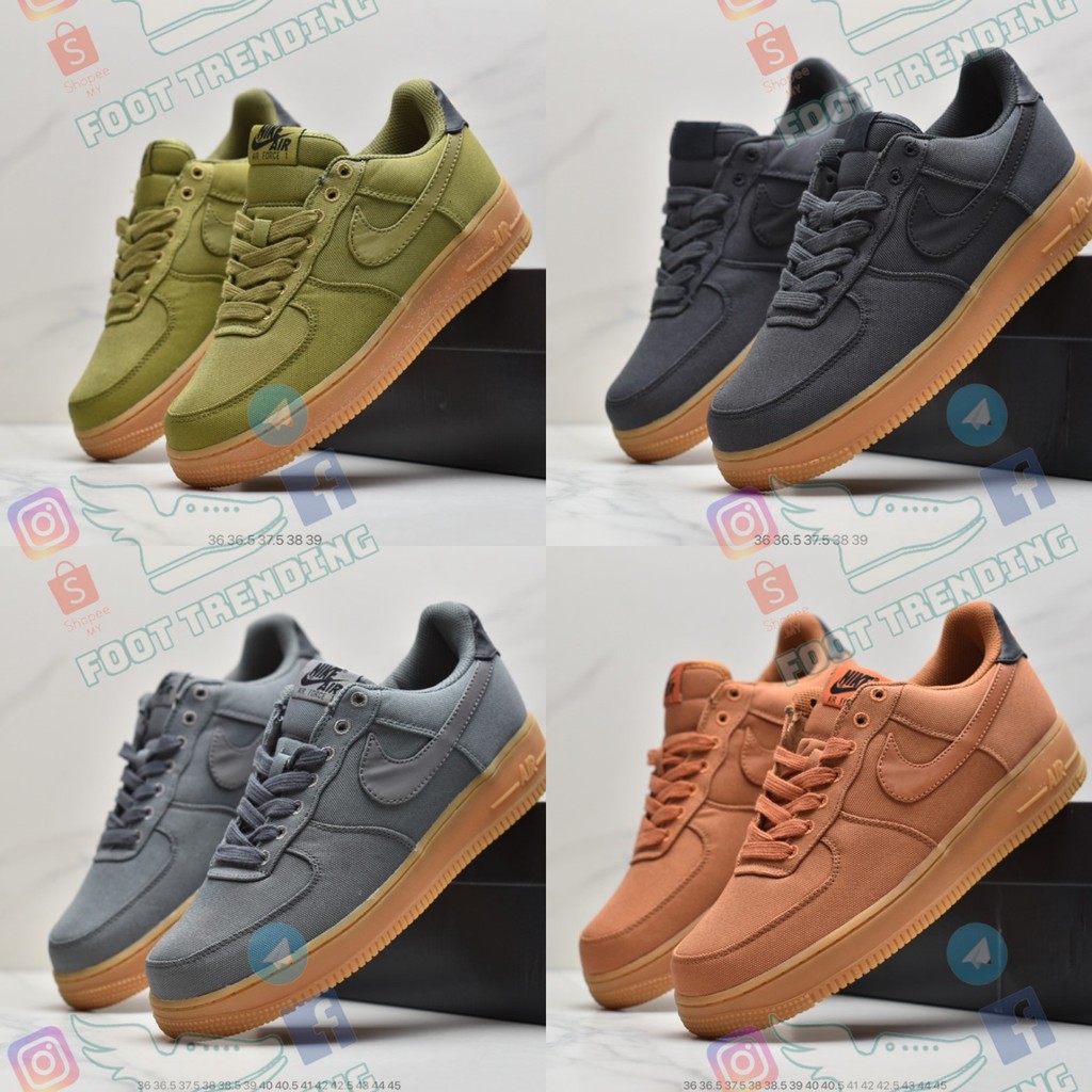 Nike Air Force 1 AQ0117 002 Men Women Unisex Sneakers Shoes Low Tops DRF171 PDH 1107