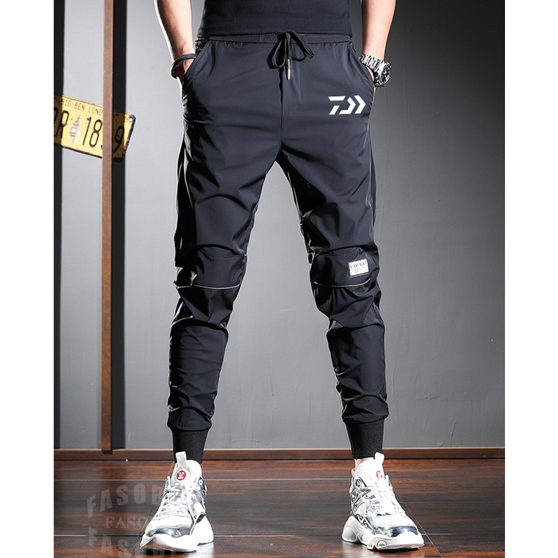 Daiwa New Fishing Clothing Summer Quick Dry Pants Men Reflective Elastic Mens  Trousers Outdoor Clothes Breathable Fishing Pants