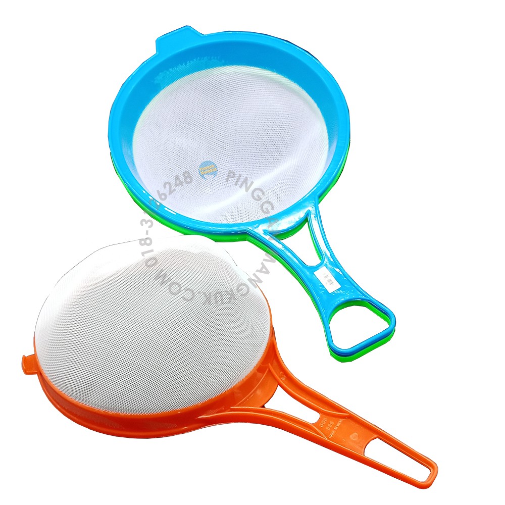 Multi Purpose Plastic Kitchen Mesh Sieve Strainer with Handle | Shopee ...