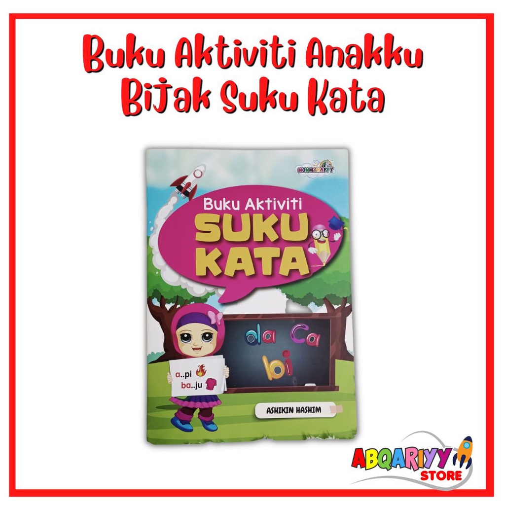 Buku Aktiviti Suku Kata Buku Prasekolah Sukukata Jom 5799