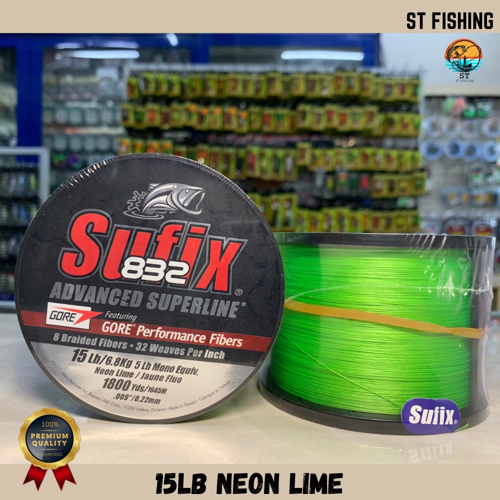 Sufix 832 Advanced Super Braided Line (Loose Pack) Tali Benang Sufix ...