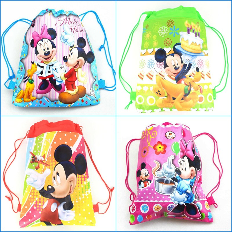 Minnie mouse drawstring on sale backpack