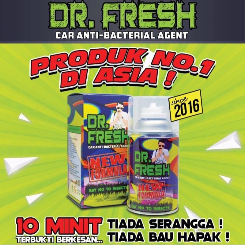 Dr Fresh ( MEMBUNUH SERANGGA DALAM KERETA) | Shopee Malaysia