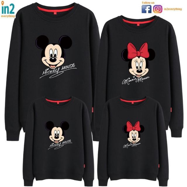 Mickey and hot sale minnie sweaters