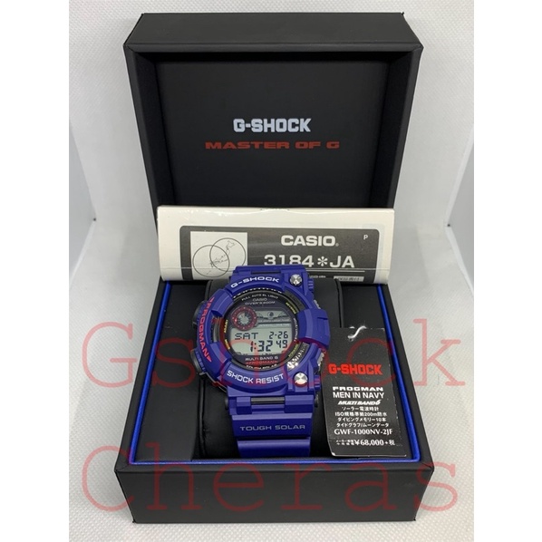 ORIGINAL CASIO G SHOCK GWF1000NV FROGMAN Shopee Malaysia