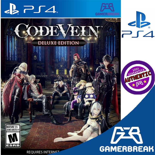 [raya Sale] Ps4 Code Vein Standard Edition(r3 Eng) 