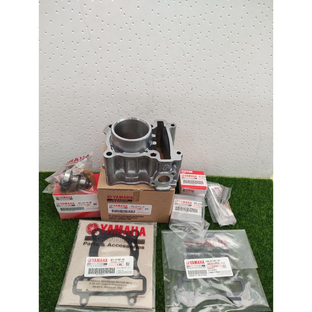 ORIGINAL HLY YAMAHA FZ150 BLOCK 57MM CERAMIC (BUKAN TANAM SLIP) + 100% ...